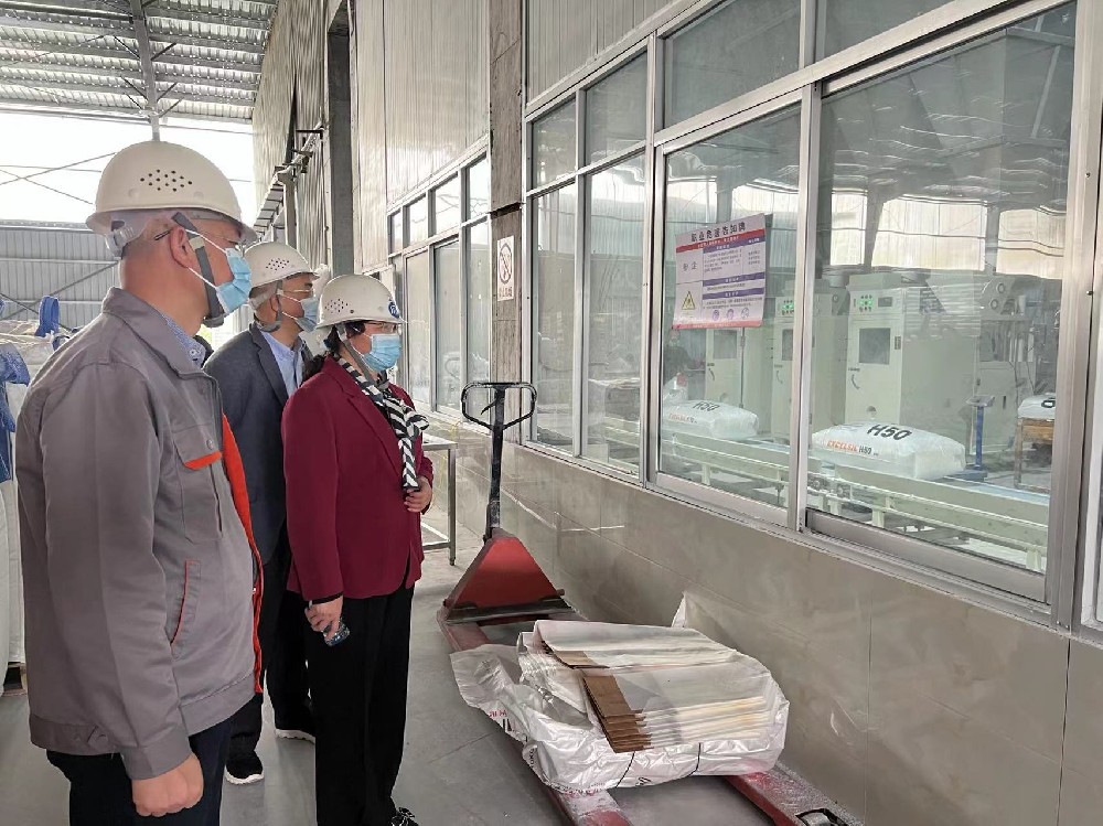 新羅區(qū)政協(xié)領導蒞臨 龍巖市榮雁新材料科技有限公司     開展視察調研工作